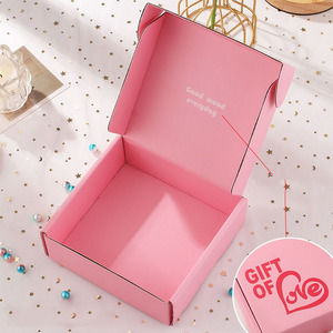 Wholesale custom printed unique corrugated shipping boxes custom logo cardboard mailer box