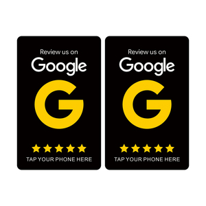 Tarjeta NFC programable personalizada de 13.56Mhz de PVC para reseñas de Google, tarjeta de redes sociales con código QR personalizado, chip NFC sin contacto - Product Image 1