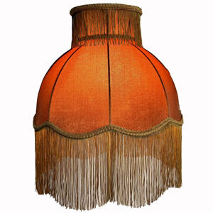 <span class=keywords><strong>Paralume</strong></span> Vittoriano di Lusso, in Velluto con Frange Dorate, <span class=keywords><strong>Paralume</strong></span> Decorativo su Misura per Lampada da Tavolo e Lampada da Terra - Product Image 2