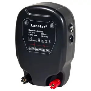 20KM 2.2J Elektrozaun Energizer/Ladegerät/Controller, 12kV Animal Management System - Lanstar LX-6122