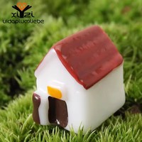 Artisanat 3D Petite Simulation Moulin À Vent Château Conception Résine Charme DIY Décoration De La Maison Ornement pour Scrapbooking