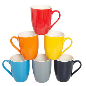 Wholesale Ceramic Stoneware <b>Mugs</b> 350ml Leak-Proof Microwave Safe Eco-friendly BPA Free Blank Sublimation Personalized <b>Tea</b> Cup - Product Image 3