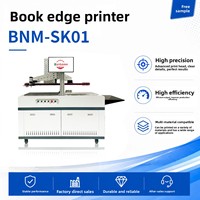 Nouvelle imprimante UV jet d'encre haute précision pour l'impression latérale des bords de livres et l'emballage, avec épreuvage gratuit