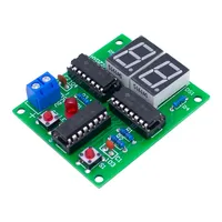 Module Compteur Décimal à 2 Chiffres Kit DIY CD4511 Carte Logique d'Affichage à 7 Segments pour l'Apprentissage Électronique et les Projets