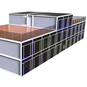 Kotak Kamar Mandi Karavan Kamar Mandi Modular Prefab Kotak Ark Putih Rumah Kantor Pusat Warna Tanaman Carport Toko Asal