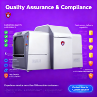 Averguard Scanner de bagages 3D CT durable avec détection IA avancée, système d'alerte explosifs/narcotiques pour la sécurité aéroportuaire, Chine