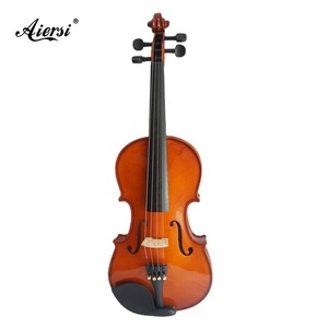 Aiersi marque en gros prix d'usine haute qualité tout <span class=keywords><strong>violon</strong></span> solide taille 4/4-1/16 à vendre, y compris étui triangle fabriqué en Chine - Product Image 2