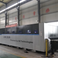 Nouvelle machine de découpe laser à fibre haute vitesse 6000W/3000W interchangeable, commande CNC pour tôles d'acier inoxydable DWG