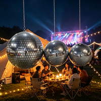 Heißer Verkauf Neues Design Disco-Spiegelkugel Nachtclub-Dekoration Spiegelkugel für Party KTV Nachtclub Hochzeit T-Bühne Show Bar