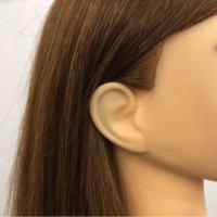 Tête de poupée de formation de cheveux humains 100% pour barbier et cosmétologue, tête de mannequin féminine pour la coupe et le tressage de cheveux de bébé