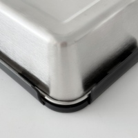 Conteneurs de nourriture pour congélateur en acier inoxydable Boîte à bento résistante aux températures froides Boîte à lunch empilable pour camping