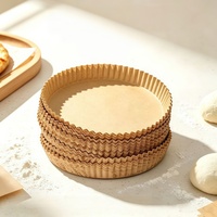 Papel Kraft Personalizado para Hornear con Tapa, Revestimiento para Cupcakes, para Pasteles, Pudines y Set de Regalo de Panadería