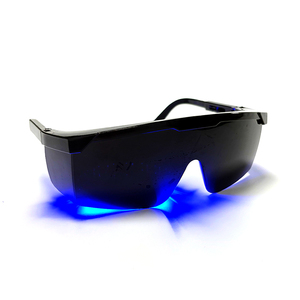 Lunettes de protection pour client de blanchiment dentaire, verres noirs, <span class=keywords><strong>anti</strong></span>-UV, <span class=keywords><strong>anti</strong></span>-<span class=keywords><strong>lumière</strong></span> <span class=keywords><strong>bleue</strong></span>, protection des yeux pour les traitements de blanchiment - Product Image 6