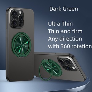 Support de téléphone magnétique rotatif à 360 degrés, support universel pour téléphone portable en métal avec fonction de charge, sangle de téléphone - Product Image 5