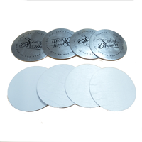 Joints d'étanchéité en aluminium à induction, lot de, wader de haute qualité pour produits cosmétiques, bouteille en plastique