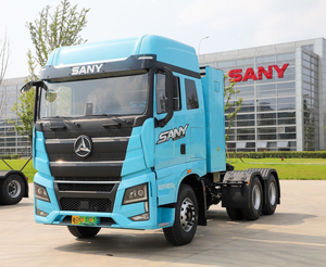 รถบรรทุกหนัก Sany 6x4 ดีเซล ไพร์มมูฟเวอร์ กำลังเครื่องยนต์มากกว่า 450 แรงม้า รับน้ำหนักได้ 21-30 ตัน สำหรับขนส่งทางหลวงและขนส่งตู้คอนเทนเนอร์ - Product Image 4
