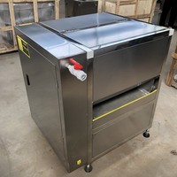 Machine à laver multifonctionnelle pour le manioc Système de lavage commercial des pommes de terre