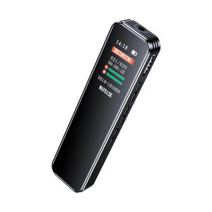 Xách tay HD âm thanh ghi âm kỹ thuật số bút MP3 máy nghe nhạc được xây dựng trong loa 5200 phút liên tục ghi âm cho nghiên cứu Bài Giảng Kinh Doanh - Product Image 5