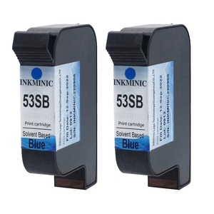 100% Chip Compatible 53S+ Solvent-Based Black <b>Ink</b> Cartridges - Product Image 4