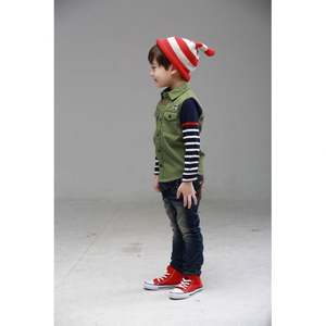 Pantalones Vaqueros Rotos Estilo Casual para Niños 2016, Ropa Infantil al por Mayor - Product Image 3