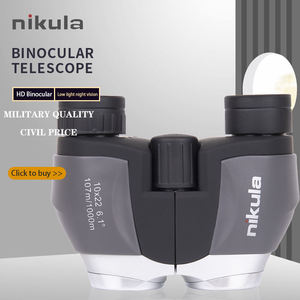 Nikula Bestseller 10x22 Fernglas für Kinder Adult Outdoor Pocket Mini Leistungs starke tragbare Teleskope Fernglas