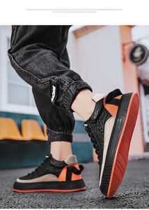 <span class=keywords><strong>Sneakers</strong></span> Trapuntate <span class=keywords><strong>Beige</strong></span> alla Moda per <span class=keywords><strong>Uomo</strong></span> - Scarpe Traspiranti con Fodera in Rete Antiscivolo Nuove Scarpe da <span class=keywords><strong>Uomo</strong></span> - Product Image 5