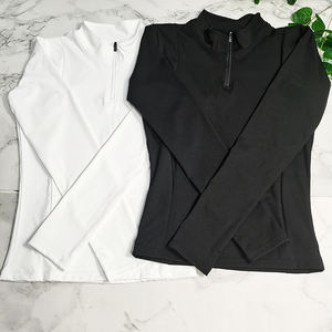 Chemises à manches longues à fermeture éclair personnalisées pour femmes Vente en gros Chemise d'équitation - Product Image 5