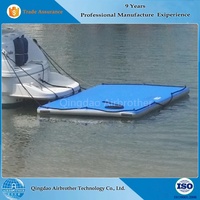 Haute Qualité Petit Gonflable PVC Flottant pour Ponton À Vendre