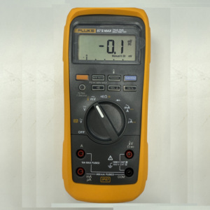 มัลติมิเตอร์ดิจิตอล True-RMS 87V MAX สำหรับงานอุตสาหกรรม  วัดกระแส 0-10A แรงดัน 0-1000V  หน้าจอแสดงผล 6000 ค่า - Product Image 1