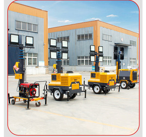 Dẫn ánh sáng tháp 6M tháp ánh sáng máy phát điện di động ánh sáng tháp với kính thiên văn cao mast - Product Image 2