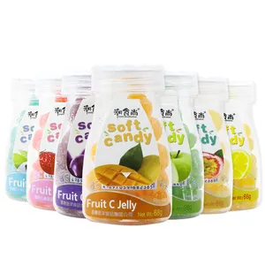 sugar bear hair gummy vitamins label Mixed fruit juice soft candy gummy snacks C Child Nutrition vitamin gummies candy