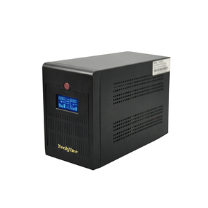 เครื่องสำรองไฟฟ้า Techfine 1200VA <span class=keywords><strong>แบ</strong></span>บ Standby <span class=keywords><strong>UPS</strong></span> 110V 220V พร้อมจอ LCD และแบตเตอรี่สำรอง - Product Image 3