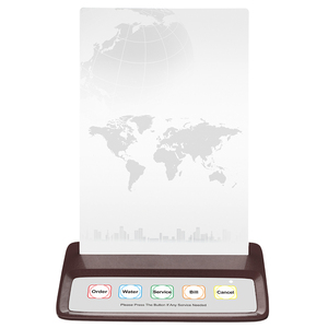 Sistema de llamada de paginación inalámbrica, <span class=keywords><strong>campana</strong></span> de llamada con menú, mesa de <span class=keywords><strong>restaurante</strong></span> colorida - Product Image 5