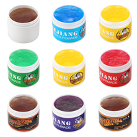 120g professionnel forte tenue cheveux pommade cire à base d'eau pour vente malaisie