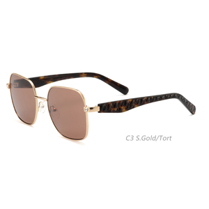 Lunettes de soleil carrées en métal avec pierres, fabriquées au Japon, design italien, vintage, personnalisées, <span class=keywords><strong>Christian</strong></span> Dio - Product Image 4