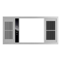 Ventilateur de plafond intégré 300x600 Ventilateur de ventilation Muet Ventilateur d'extraction haute puissance 30x60 plafond plaque de boucle en aluminium