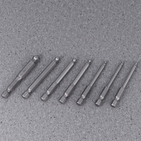 Tournevis Torx en acier de qualité industrielle TOOLJOY, embout hexagonal de 1/4 ", T6-T40, pointe magnétique pour perceuses électriques