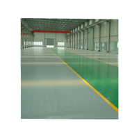 Peinture époxy pour sols à base d'eau Jincai, résistante à l'usure et aux chocs, revêtement de sol en résine époxy de qualité supérieure, revêtement en rouleau, utilisation en intérieur