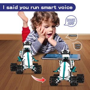 <span class=keywords><strong>Robot</strong></span> de Control Rc <span class=keywords><strong>programable</strong></span> por aplicación, juguete STEM DIY, modelo de cambio inteligente, juguetes para niños para regalo, juegos de bloques de construcción, 612 Uds. - Product Image 6