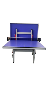 <span class=keywords><strong>Table</strong></span> <span class=keywords><strong>de</strong></span> <span class=keywords><strong>tennis</strong></span> <span class=keywords><strong>de</strong></span> <span class=keywords><strong>table</strong></span> <span class=keywords><strong>de</strong></span> haute qualité, conforme aux normes internationales ITTF, 25 mm MDF, pliable, mobile, écologique, durable, intérieure, bleue - Product Image 6