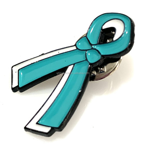 Insignia de esmalte de defensa del VIH-Pin de concientización sobre el SIDA para eventos de campaña - Product Image 2