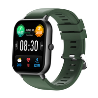 Reloj Inteligente con Pantalla IPS Cuadrada, Resistente al Agua IP67, Monitor de Actividad Física con Medición de Oxígeno en Sangre para Unisex