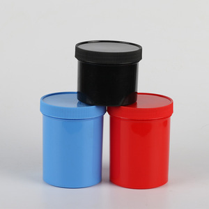 Small Plastic Buckets With Lid 150ml 200ml 500ml 1000ml Colorful Wide Mouth Light Proof PP Injection Molding - Product Image 1