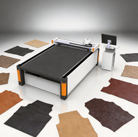 Máquina de Corte Automática CNC con Cuchilla Vibratoria, Máquina de Corte CNC Inteligente Multifuncional Digital para Tela y Cuero