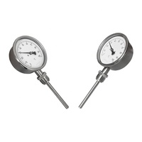 100mm 4 pouces four à canard rôti four à poulet rôti thermomètre industriel tube de chaudière thermomètre bimétallique