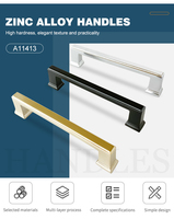 Nouveau design de qualité en alliage de zinc haute dureté ménage placard armoire matériel accessoires maison meubles poignée