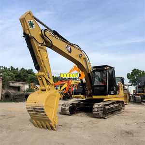 Excavadoras Usadas Originales CAT 320 320CL de Segunda Mano, Excavadora Hidráulica de 20 Toneladas Caterpillar 320CL 320D2L 320D2 con Accesorio de Barrena - Product Image 6
