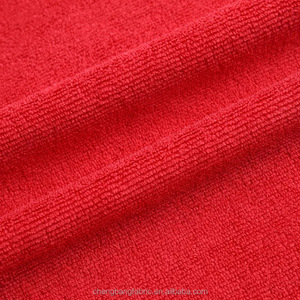 Rollo de <span class=keywords><strong>Tela</strong></span> de <span class=keywords><strong>Toalla</strong></span> de Microfibra Roja, Súper Suave, Altamente Absorbente, de Secado Rápido, al por Mayor para Toallas de Baño y Textiles para el Hogar - Product Image 2