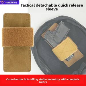 क्रॉस-बॉर्डर आउटडोर सामरिक प्रशंसक व्यक्तिगत रक्षा आउटडोर खेल के लिए त्वरित-ड्रा होल्स्टर बहु-कार्यात्मक पॉलिएस्टर बंदूक - Product Image 3