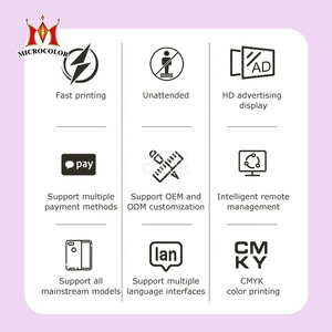 Điện thoại trường hợp in ấn Máy bán hàng tự động Nhà cung cấp trung tâm mua sắm điện thoại di động Trường hợp gian hàng máy in Automat máy cho doanh nghiệp sử dụng - Product Image 6